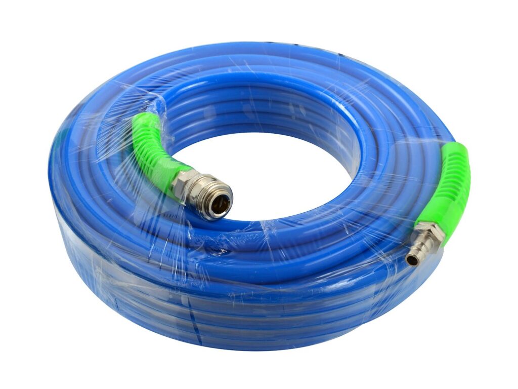 GEKO tugevdatud PU õhuvoolik, 12 mm x 8 mm, 20 m, sinine