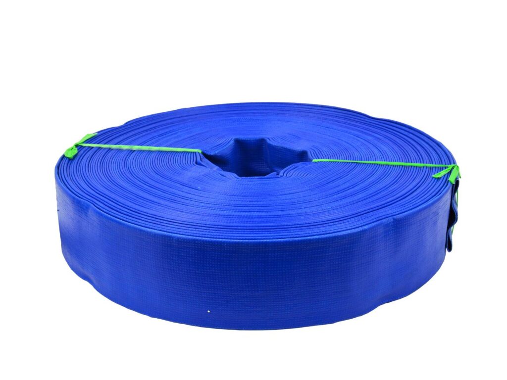 Sinine PVC-lamevoolik 2″ × 50 m, 2 bar G70015