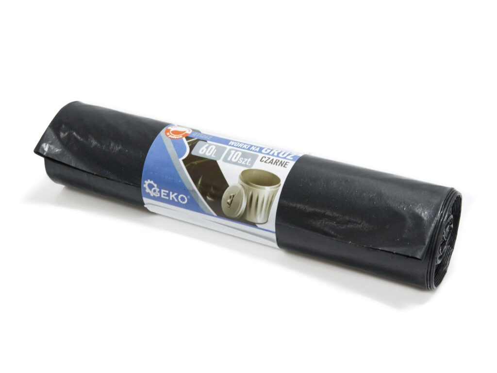 Eriti tugevad prahikotid 60L (10 tk) - must