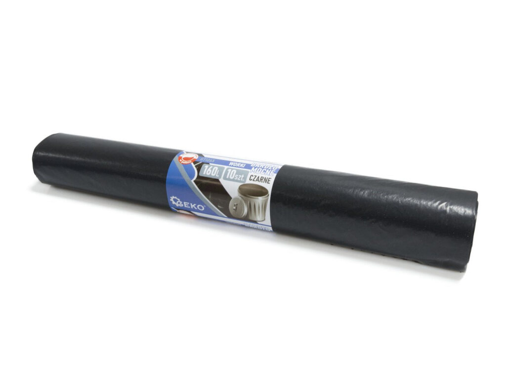 Tugevad prahikotid 160l (10 tk) - Black