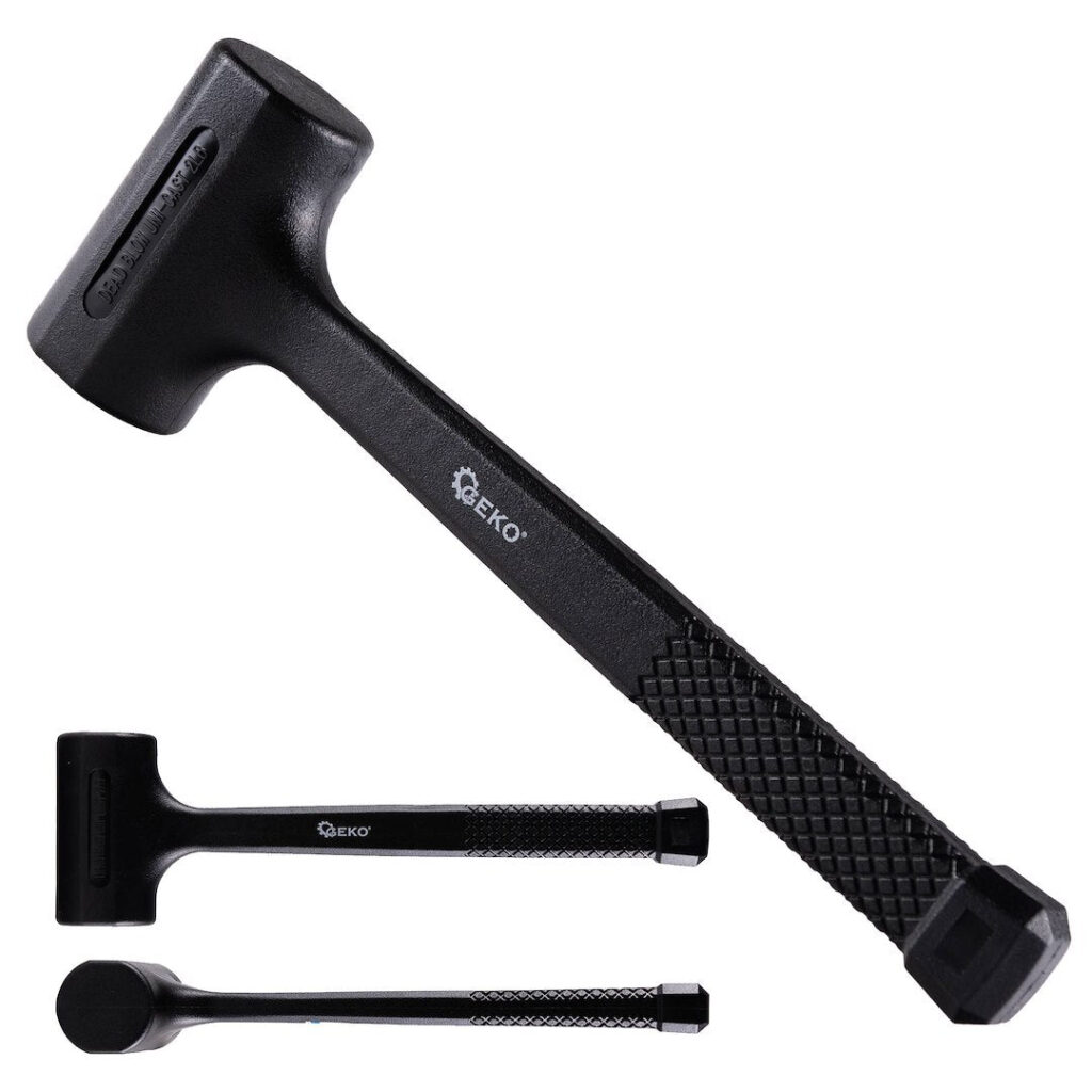 Dead-blow rubber hammer 53 mm 900 g