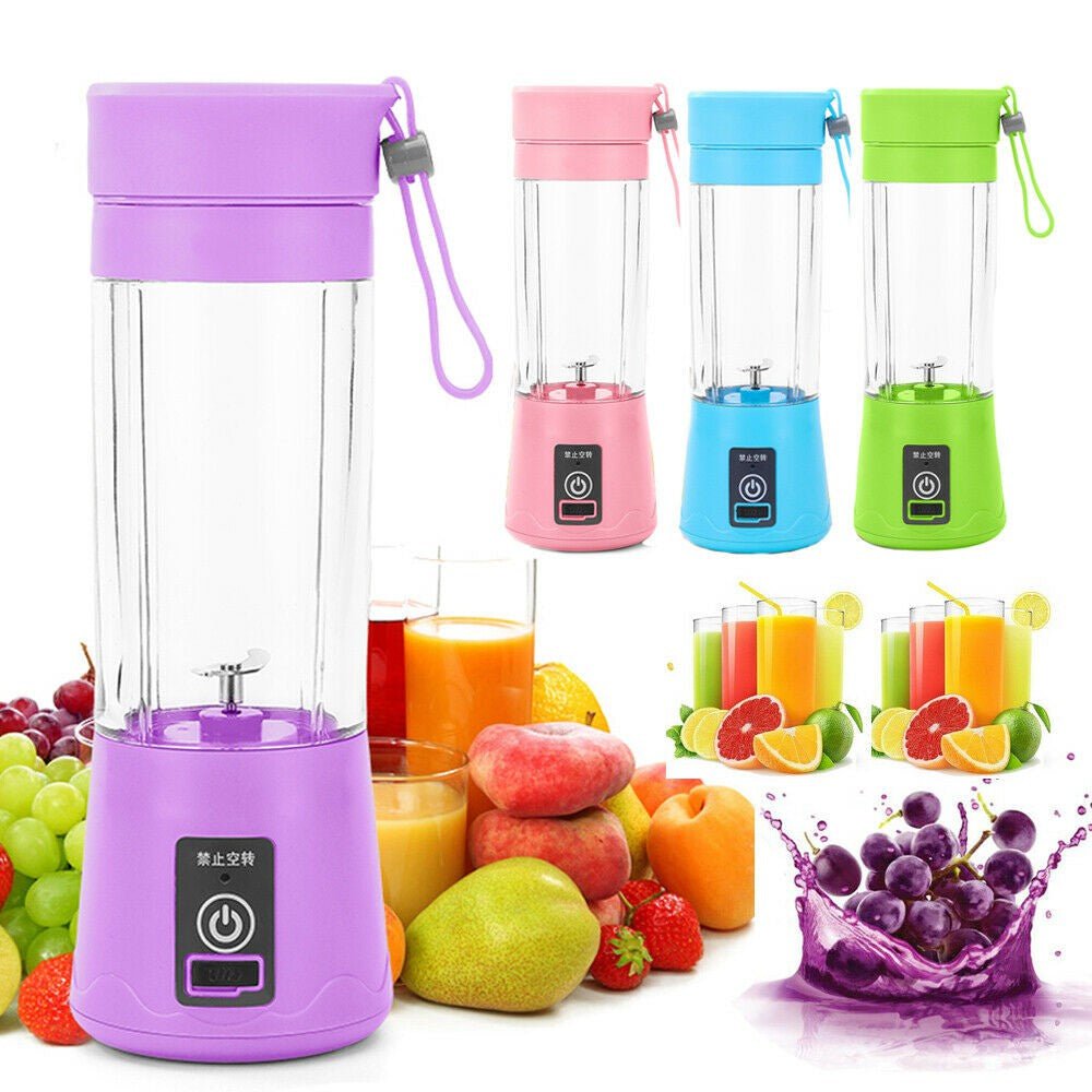 Kaasaskantav juhtmevaba USB-laetav blender 380 ml HM-03