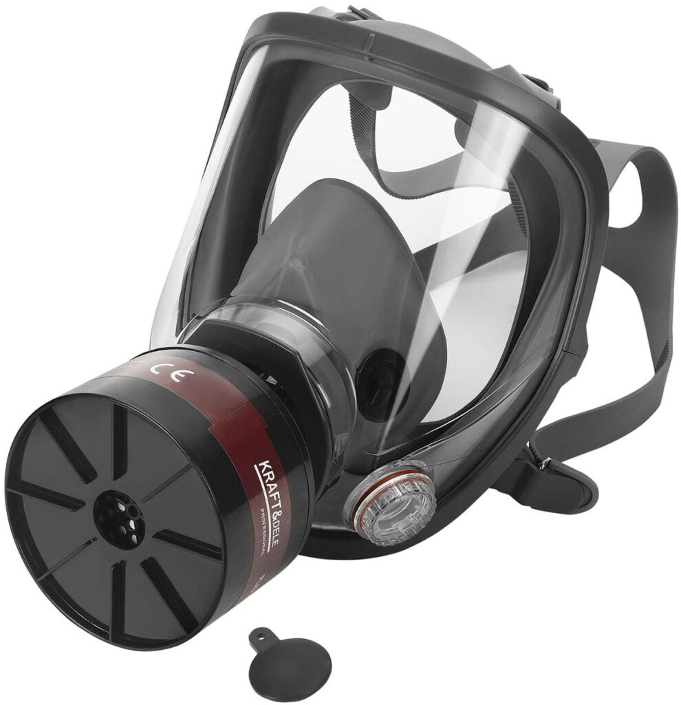 KRAFT&DELE täisnäomask värvimiseks filtritega, suurus M KD10031