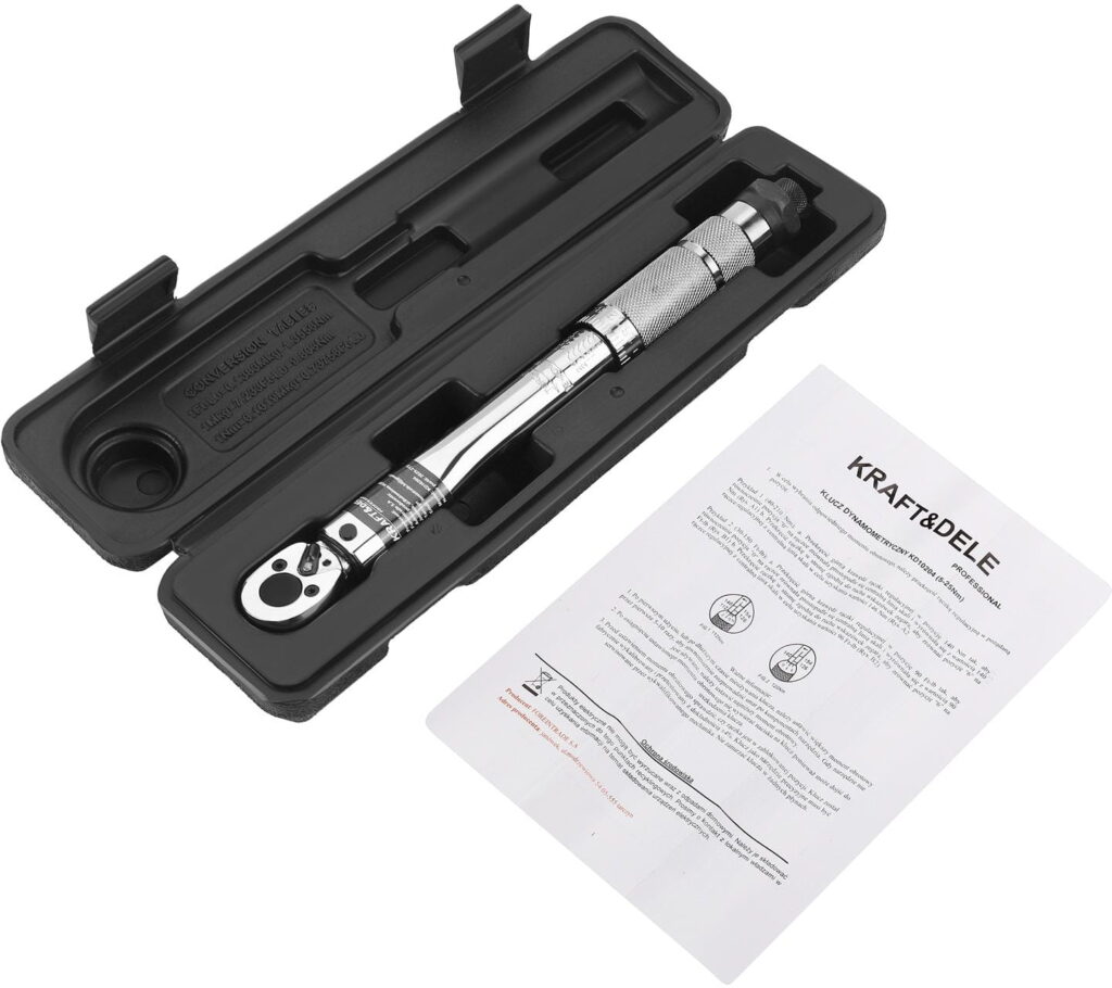 KRAFT&DELE momendivõti 1/4″ 5–25 Nm KD10204