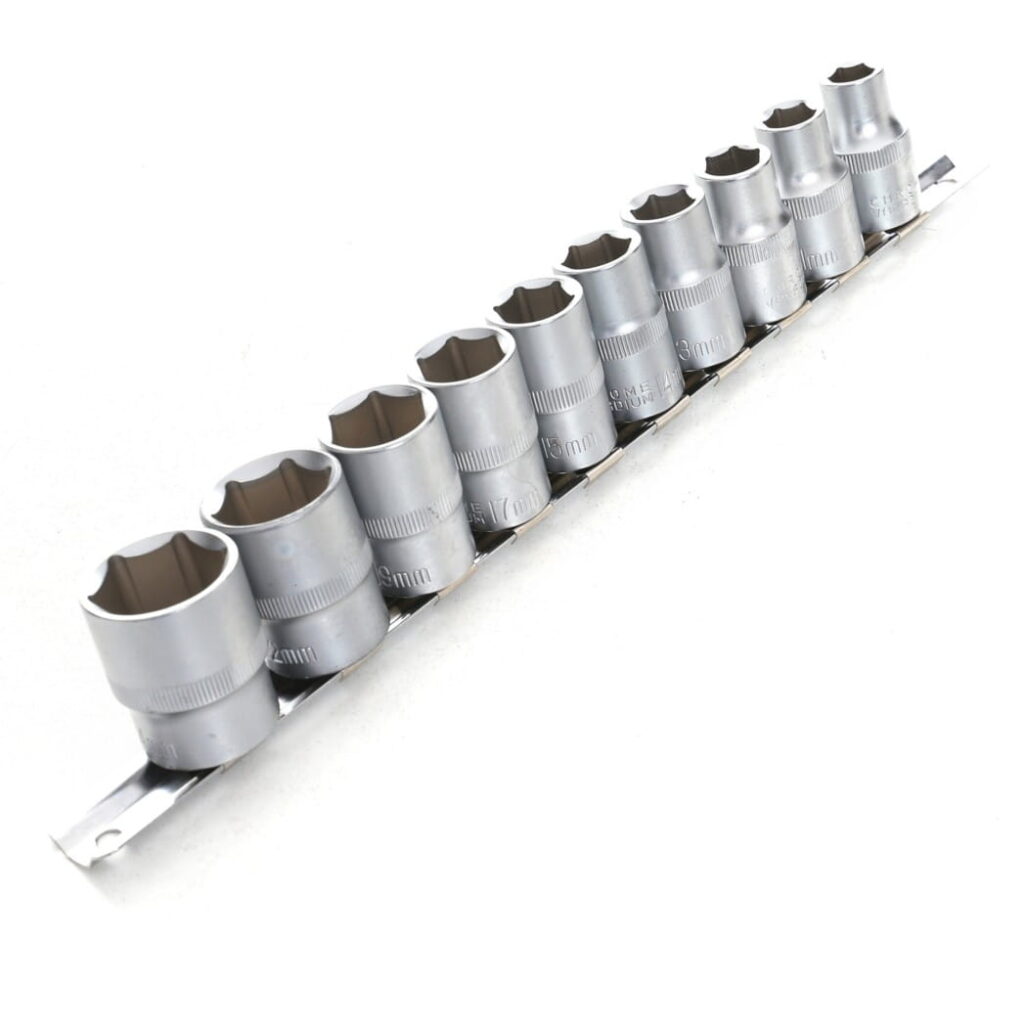KRAFT&DELE 10-osaline 1/2″ padrunikomplekt KD10226