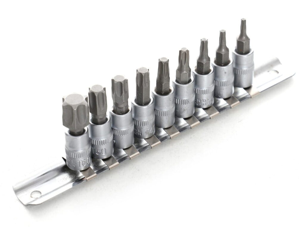 KRAFT&DELE 1/4" Torx-otsikute komplekt, 9 tk KD10241