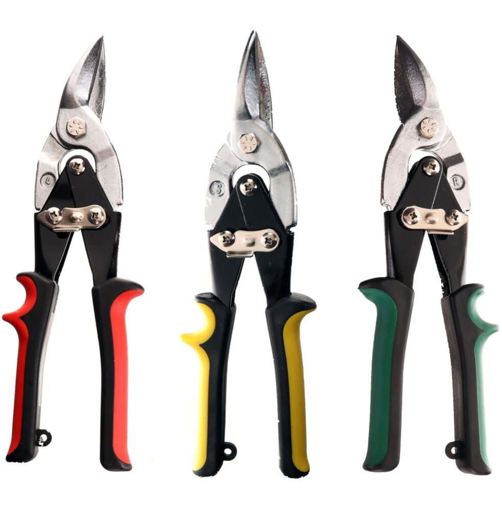 Plekilõikekääride komplekt, 3 tk (parem/vasak/sirge), 250 mm KD10359