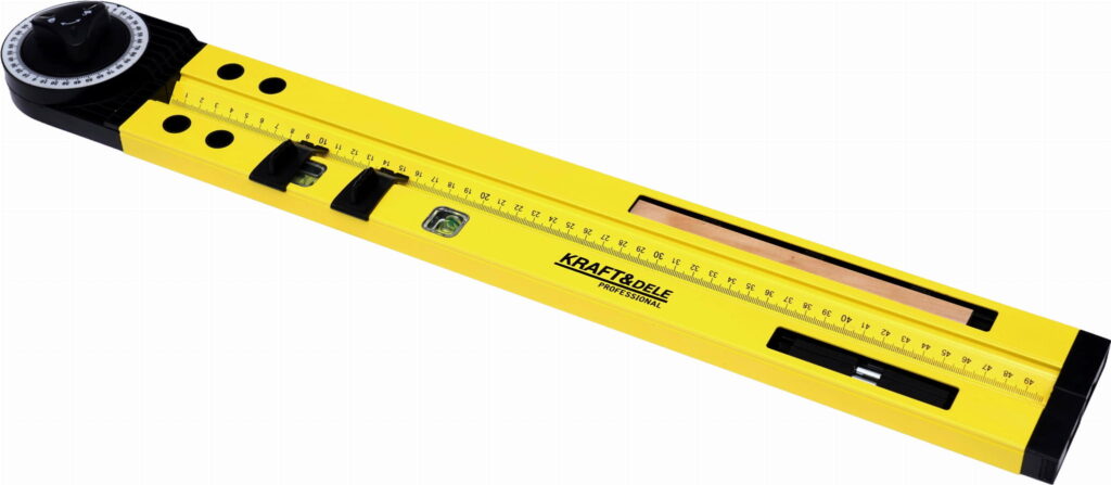 3-ühes ehitusnurgamõõtja loodiga ja kompassiga KD10442
