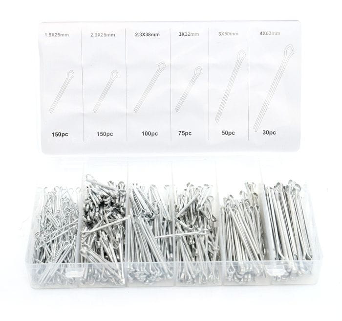 Sirgete splintide komplekt, 555 tk KD10508