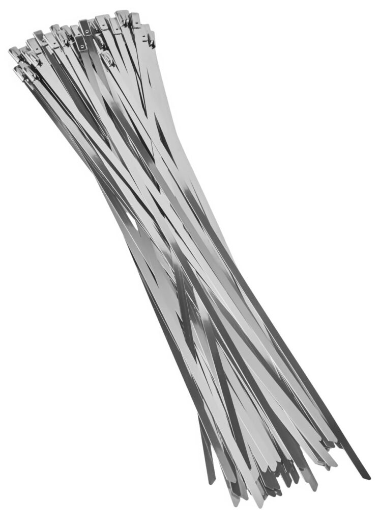 Terasest kaablisidemed 4,6 × 300 mm, 100 tk KD10864