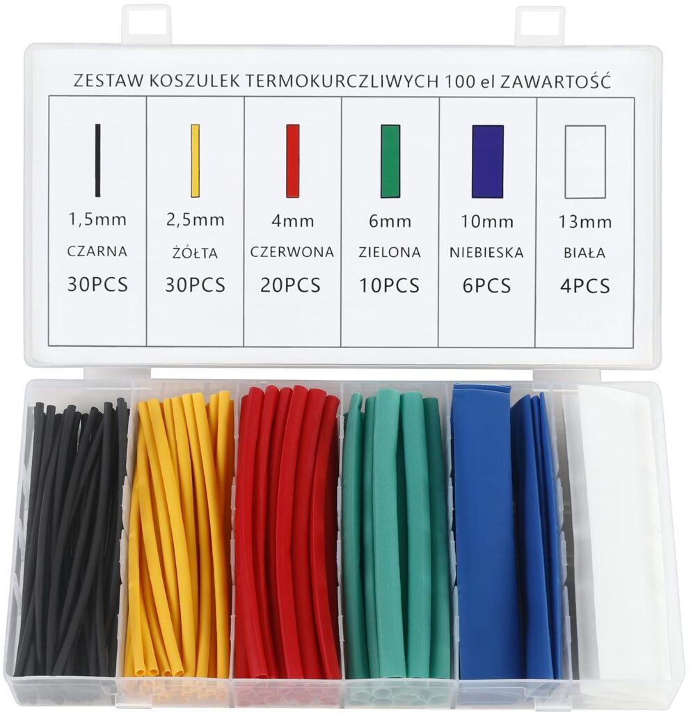 Termokahanevate torude komplekt, 100 tk KD10918