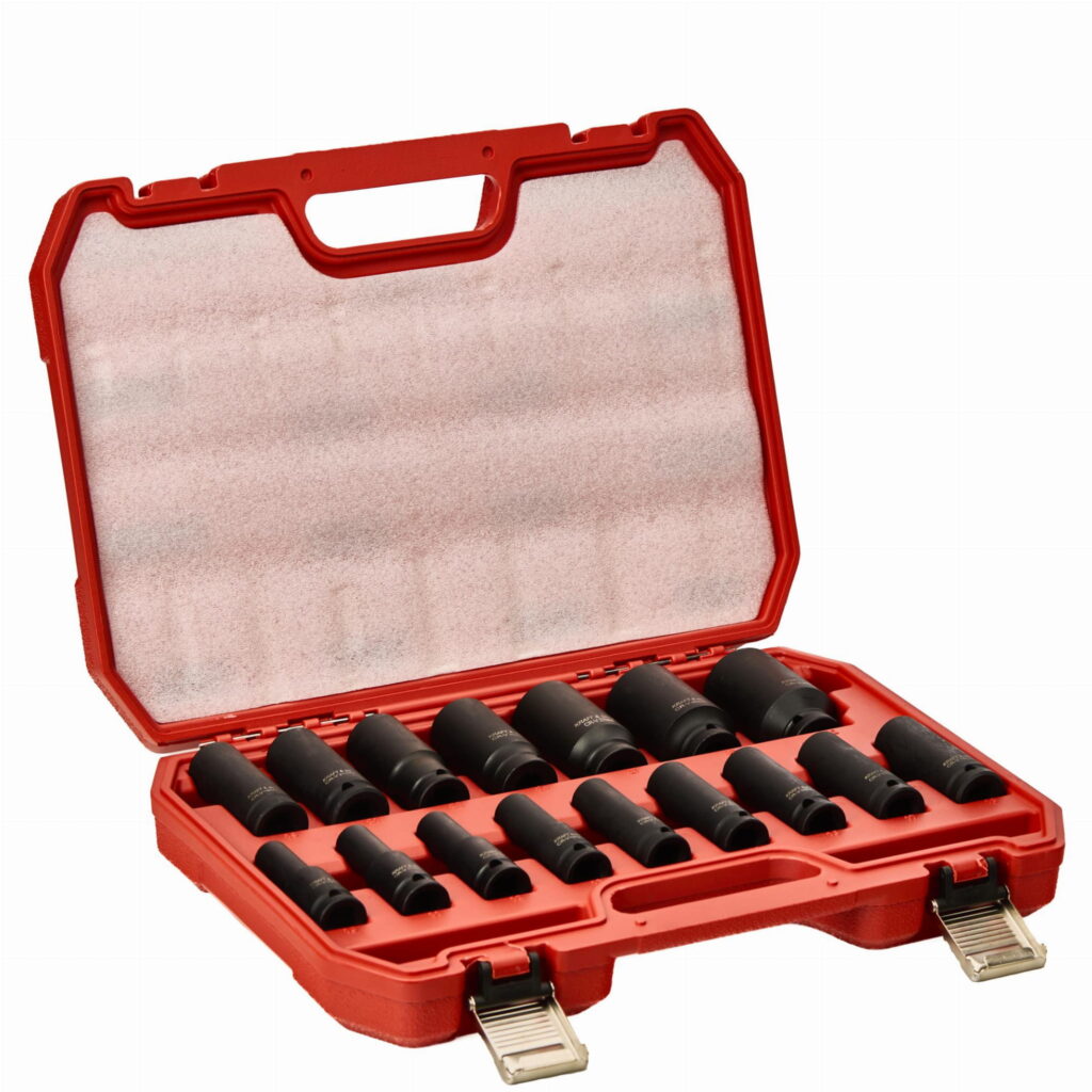 KRAFT&DELE 1/2-tolline löökpadrunite komplekt 10–32 mm, 16 tk KD11749