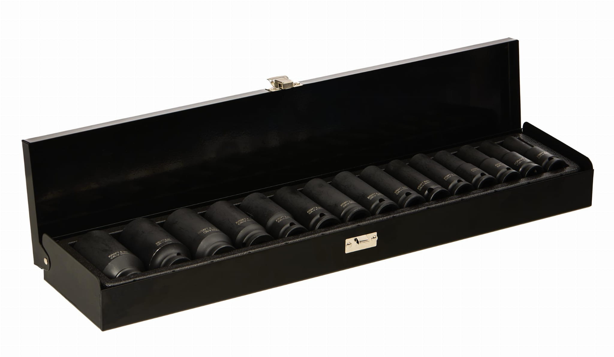 Pikkade löökpadrunite komplekt 1/2″, 15 tk, 10–32 mm KD11769
