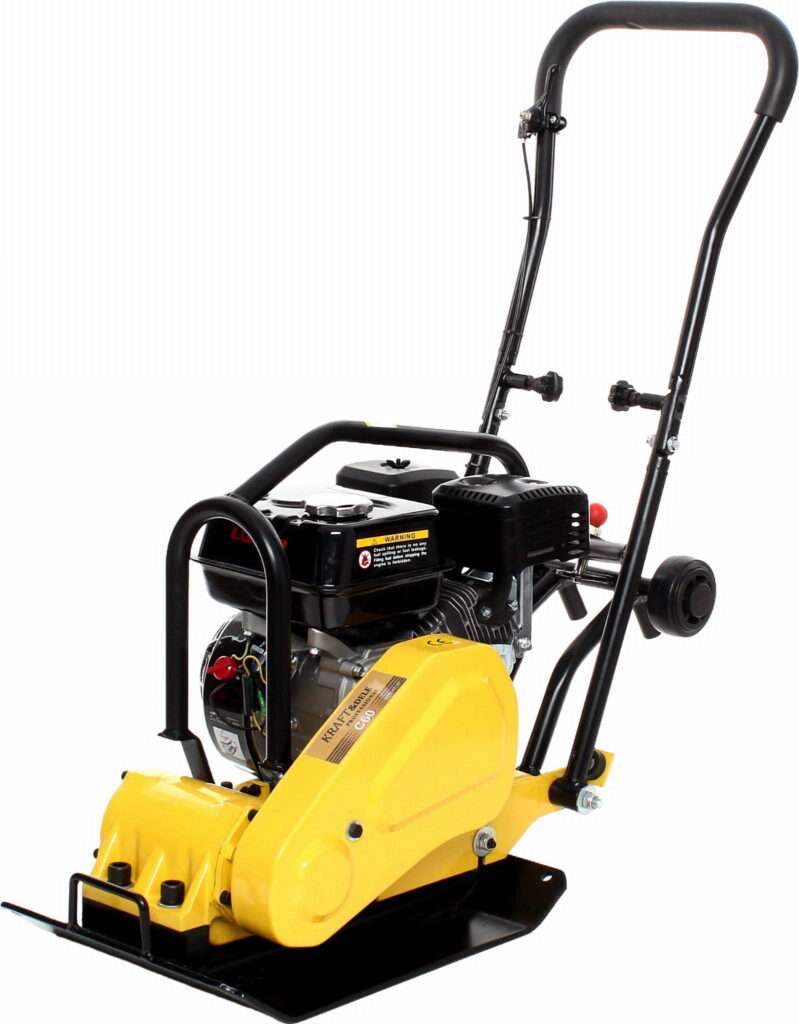 KRAFT&DELE bensiinimootoriga pinnasetihendaja 5,5 hj 65 kg KD1180