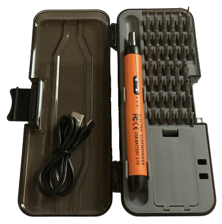 KRAFT&DELE juhtmevaba täppiskruvikeeraja 1000 mAh 38 otsakuga KD12701