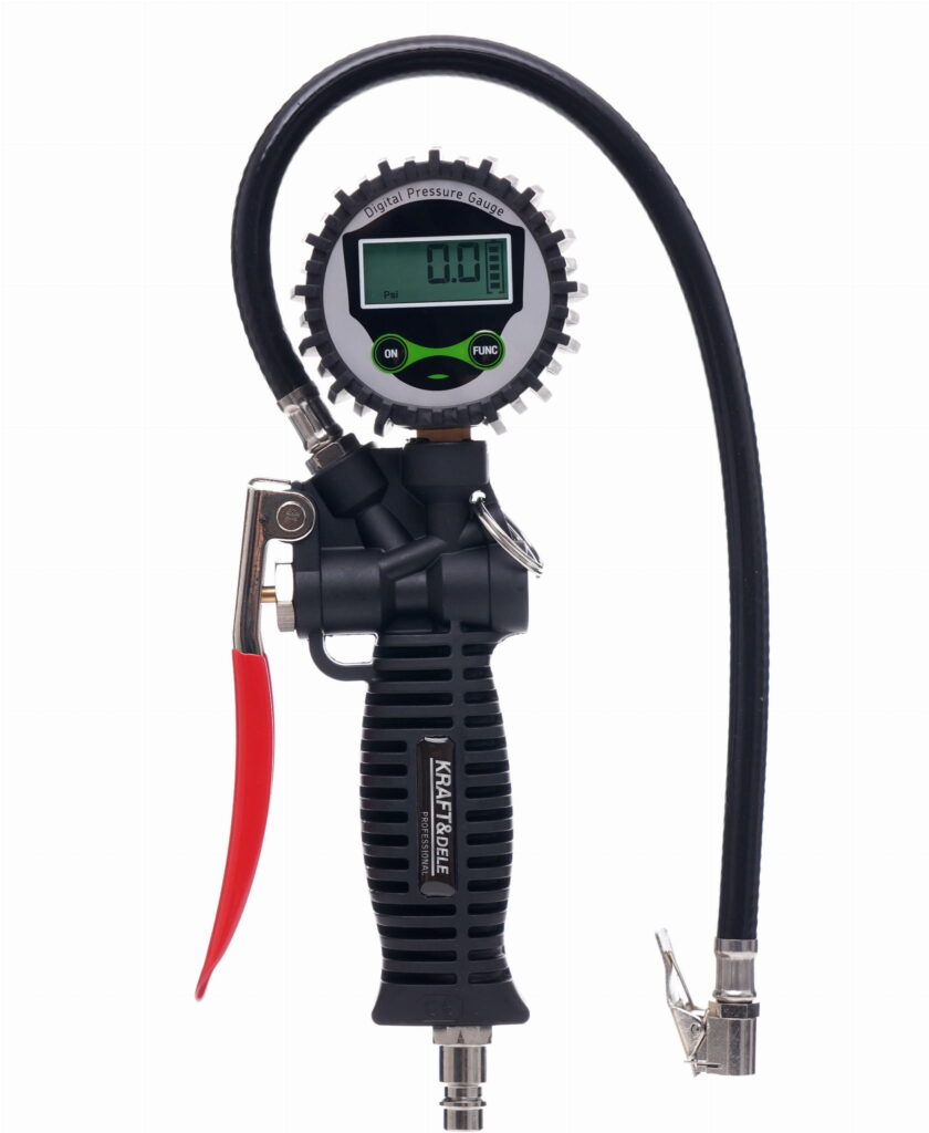 KRAFT&DELE rehvipumpamispüstol LCD-manomeetriga KD1366
