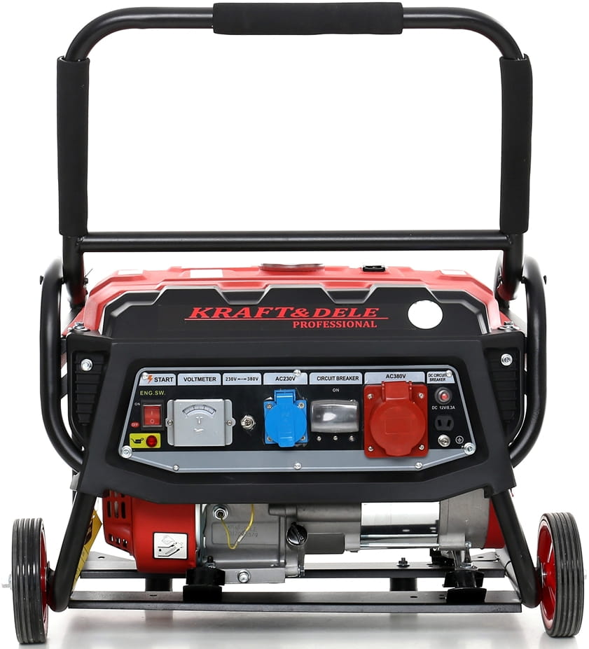 KRAFT&DELE kolmefaasiline bensiinigeneraator 3000 W 12/230/380 V KD139