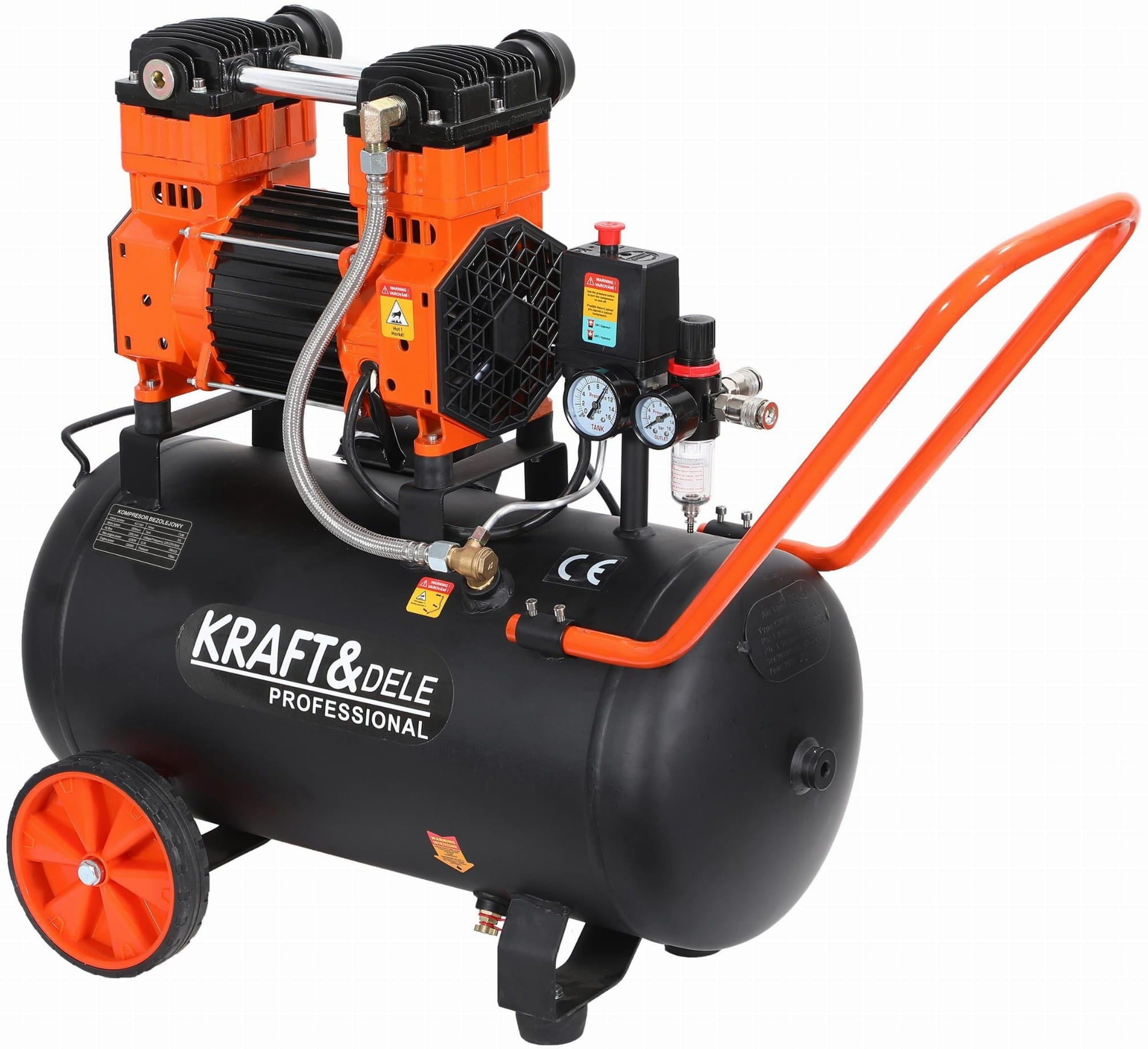 Õlivaba kompressor 50 L 2200 W KD1393