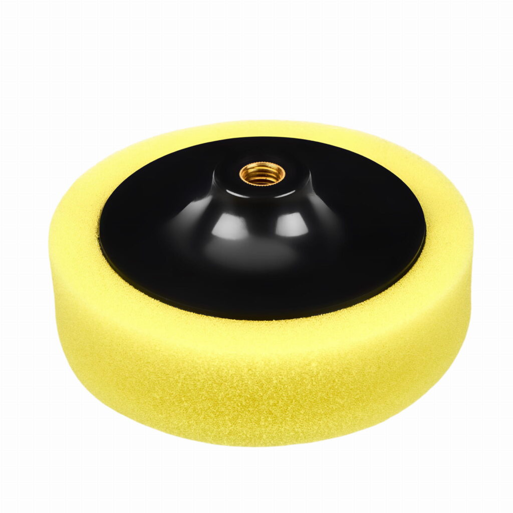 KRAFT&DELE kollane poleerimiskäsn 150 mm KD1596 – 3 tk komplekt