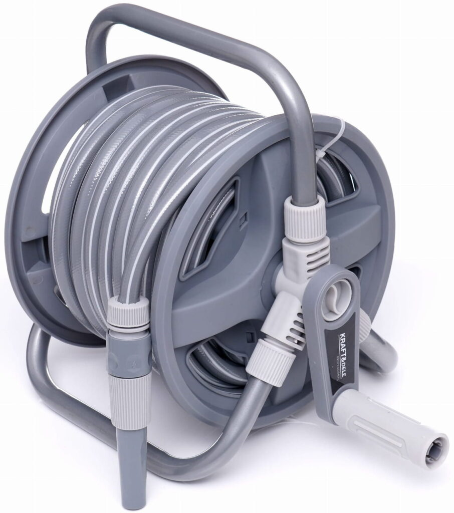 KRAFT&DELE voolikurull 20 m + 2 m aiavoolikuga KD2079