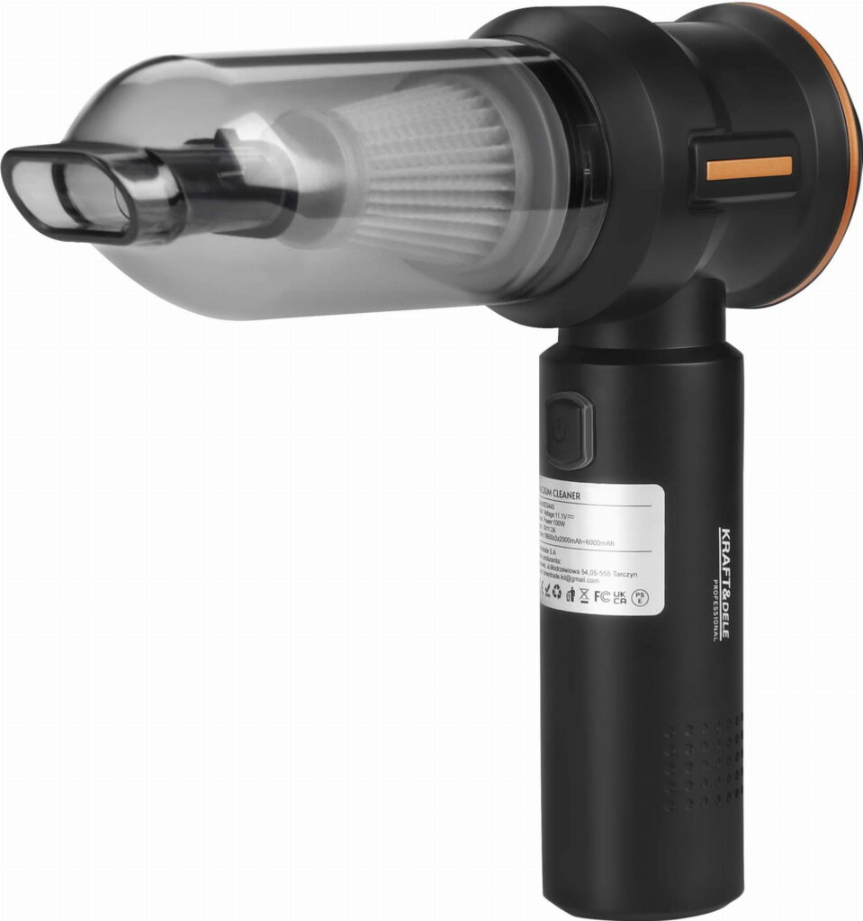 KRAFT&DELE juhtmevaba 3-in-1 tolmuimeja 100 W 6000 mAh KD3445