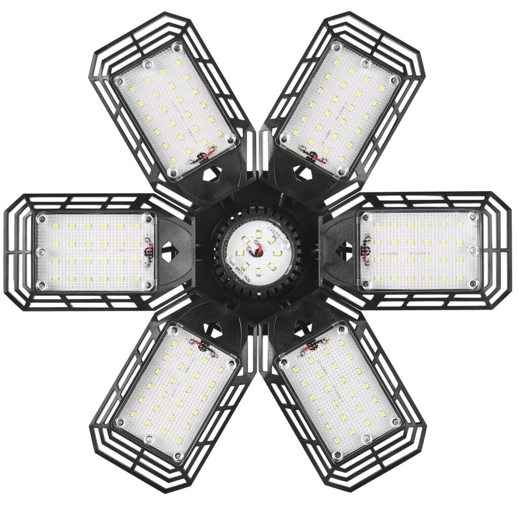 Kokkupandav LED-töökoja laelamp 180 W 18 500 lm KD3484