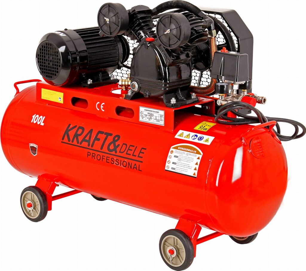 Õliga õhukompressor 100 l 400 V KD404