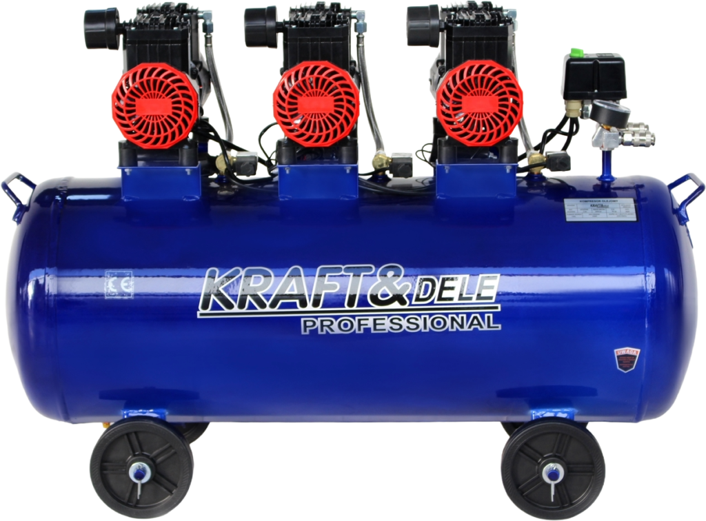 KRAFT&DELE õlivaba õhukompressor 100 l 6000 W 660 l/min sinine KD4094