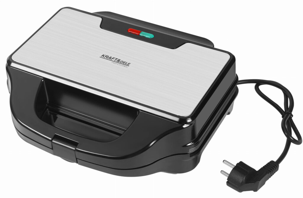 KRAFT&DELE 3-ühes elektriline võileivagrill vahetatavate plaatidega 1500 W KD4133
