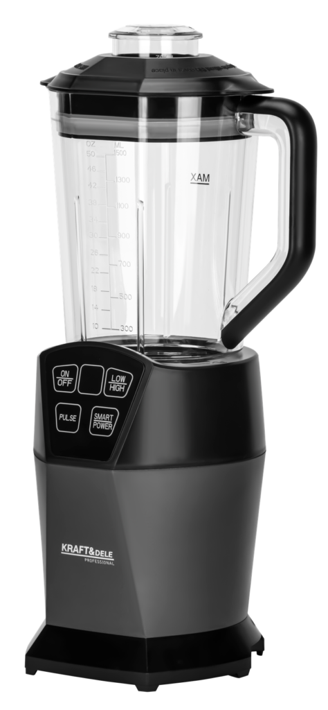 KRAFT&DELE kannmikser kolme anumaga 1500 ml + 800 ml + 400 ml, 1850 W KD4149