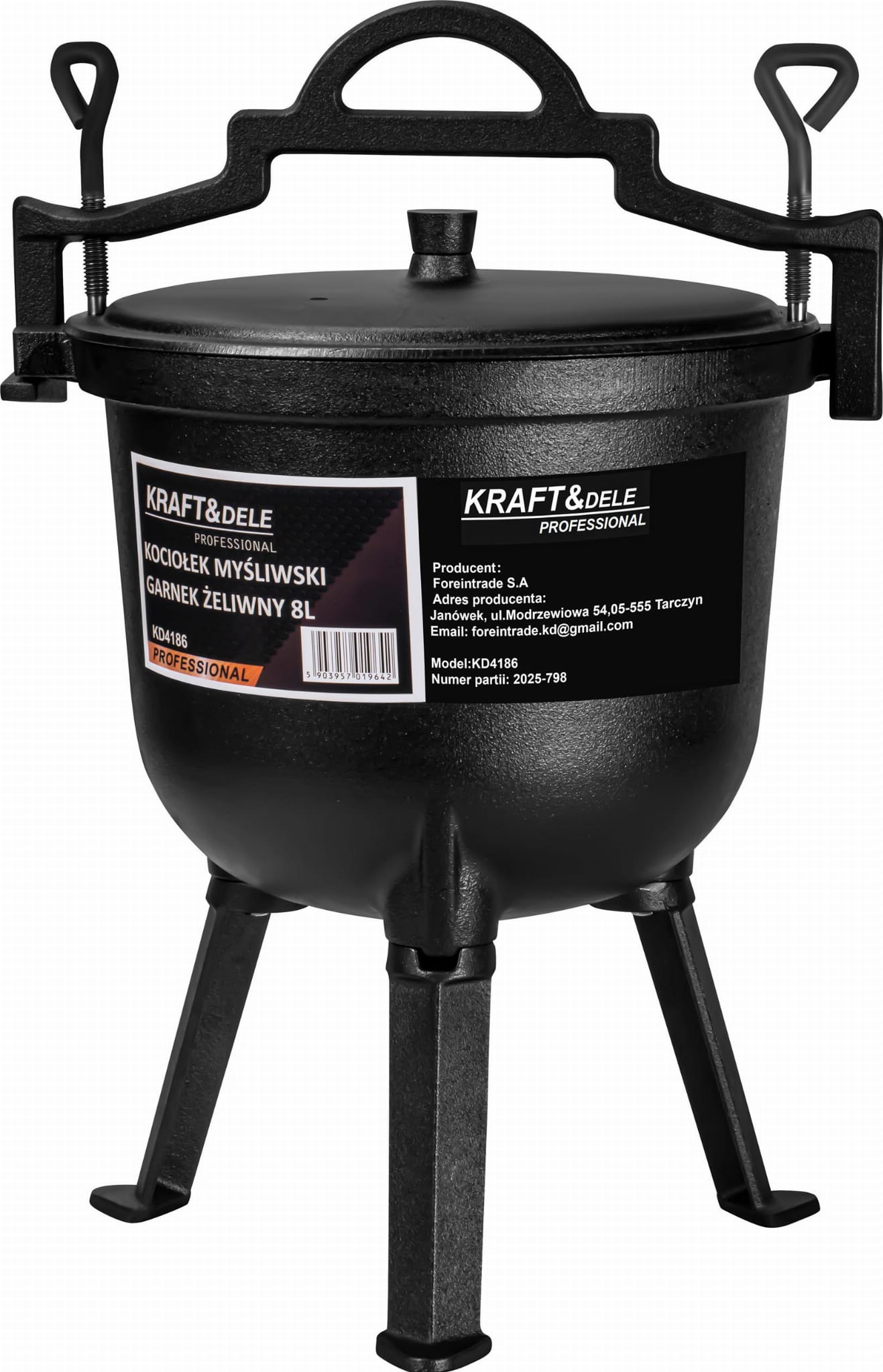 KRAFT&DELE malmist jahipott 8 L KD4186