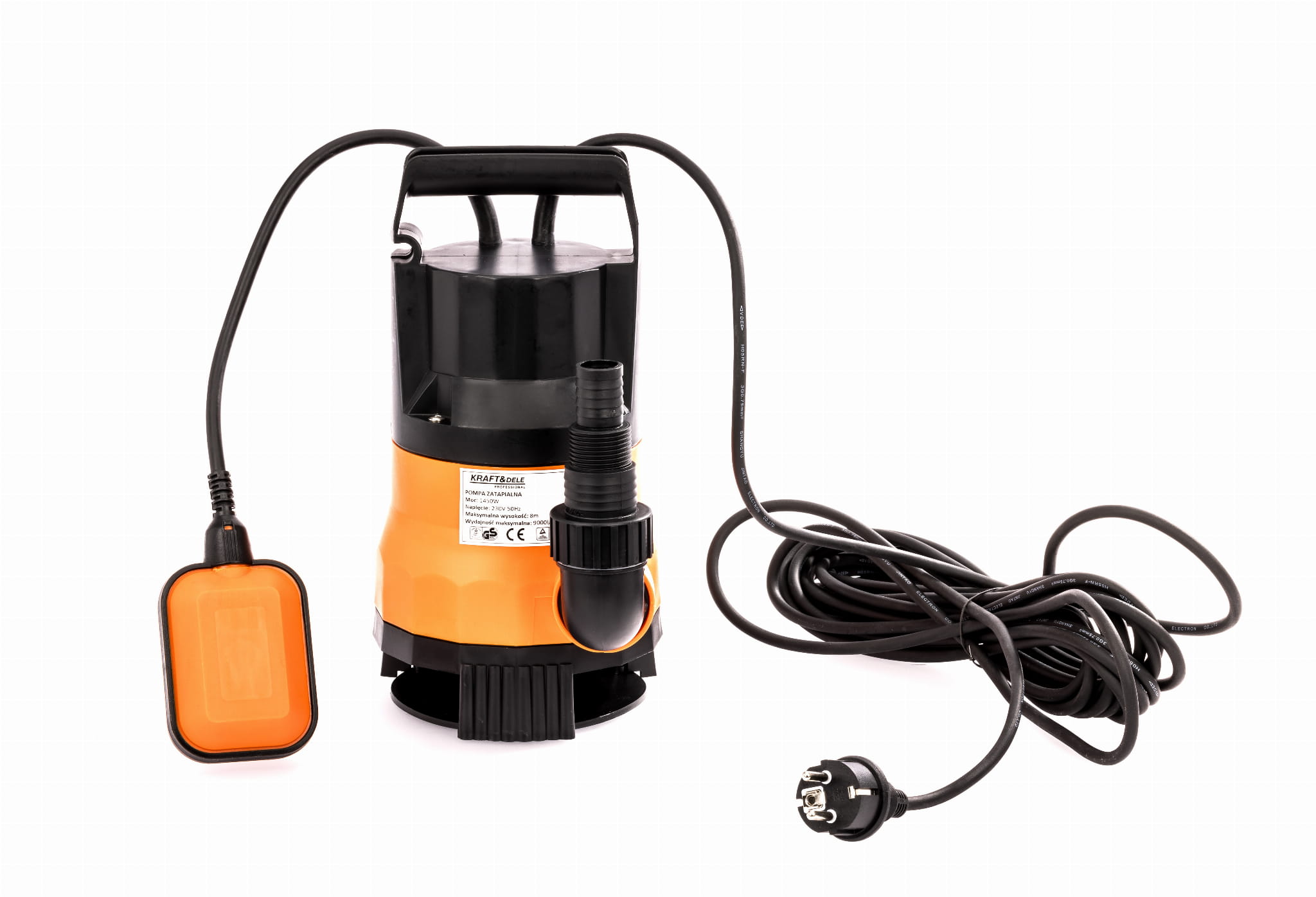 Kraft&Dele puhta ja musta vee sukelpump 1450 W KD738