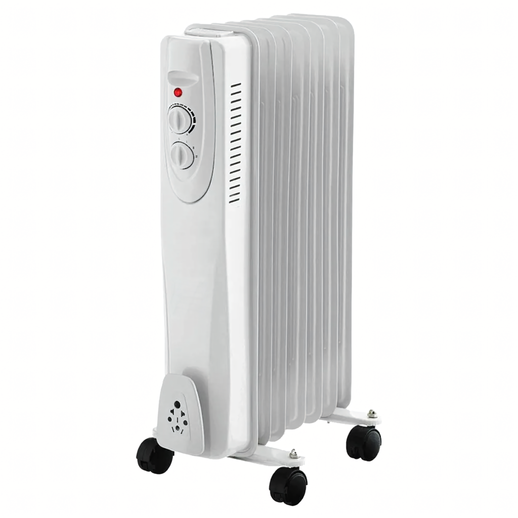 Elektriline õliradiaator termostaadiga 1500 W 7-ribiline suur RC-K-2062