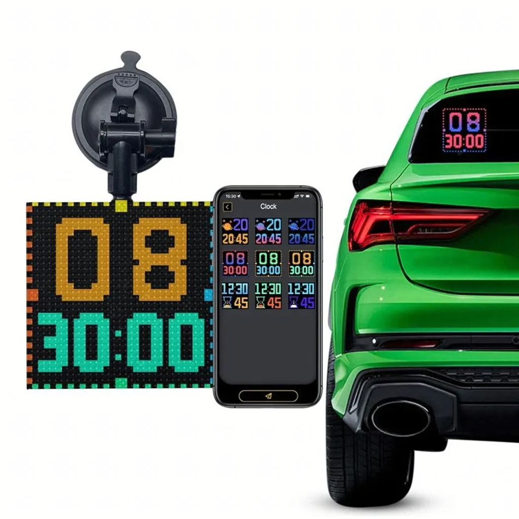Intelligent Full Color LED Display for Car Rear Window with Animation