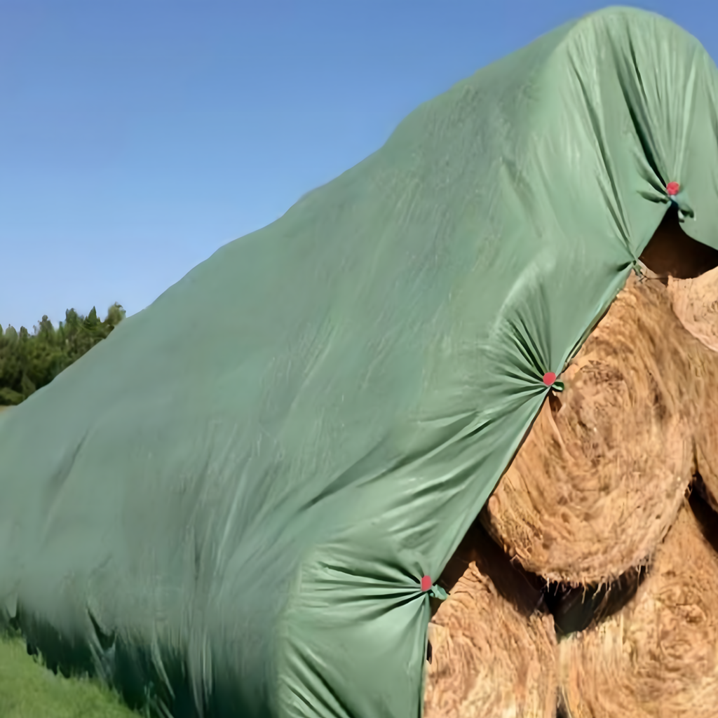 Tugev lausriidest kaitsekate heina- ja põhukuhjadele, 9,8 × 12,5 m, 120 g/m² RC-K-2100