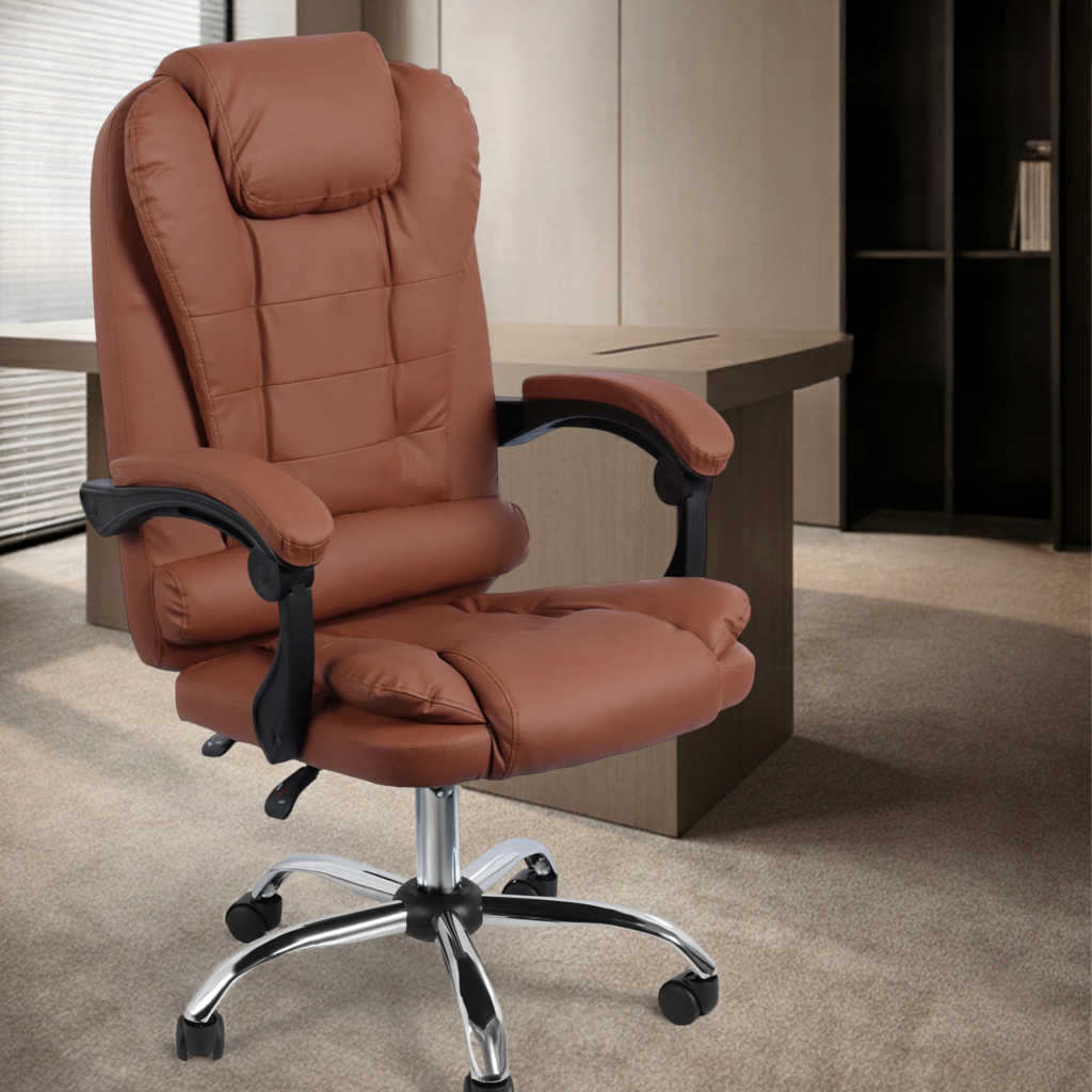 Ergonomic Swivel Office Chair for Office and Study (T)
