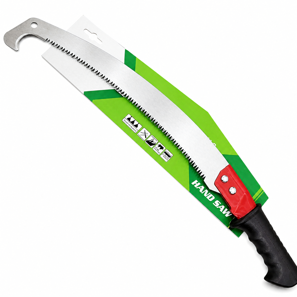 Konksuga käsisaag okste ja puidu saagimiseks, 40 cm terasteraga RC-K-2344