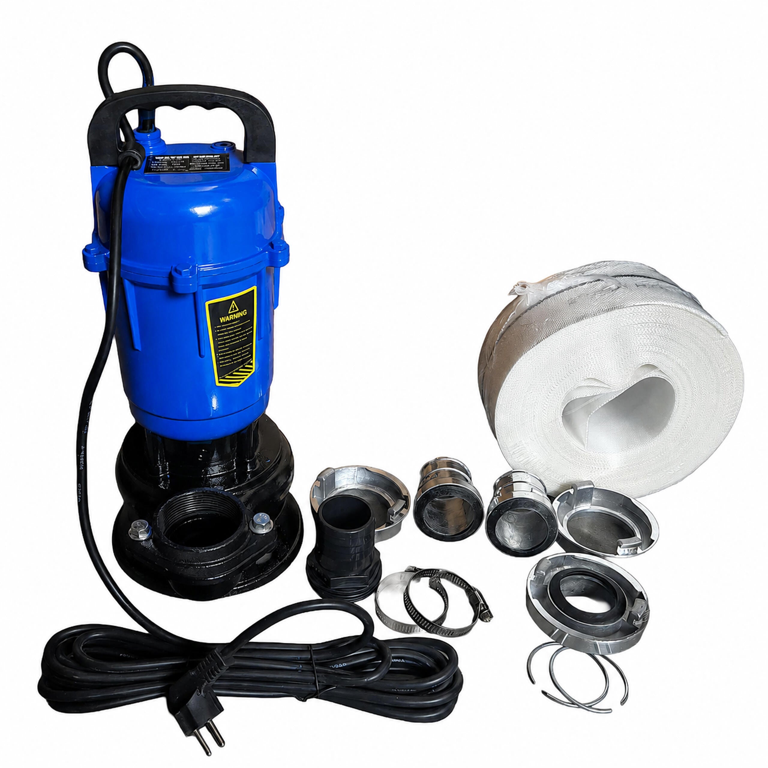 750 W musta ja puhta vee mudapump purustiga ja 30 m voolikuga RC-K-2357-15482