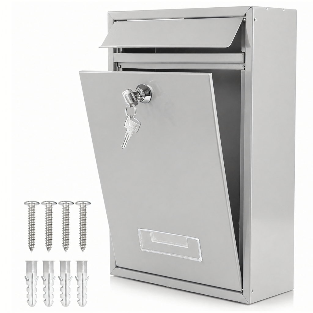 Hall terasest postkast luku ja aknaga RC-K-2377-15340