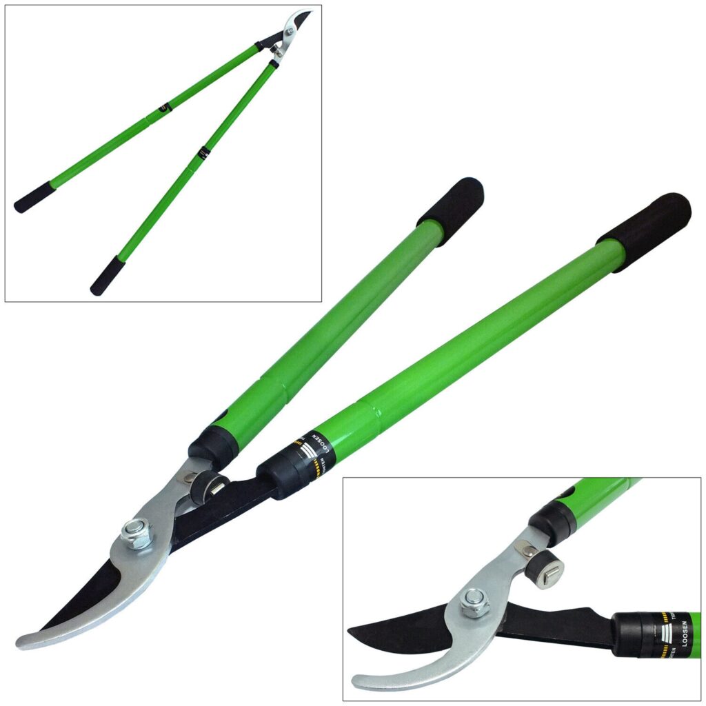 Teleskoopvarrega kahekäelised aiapügikäärid 68 cm RC-K-985