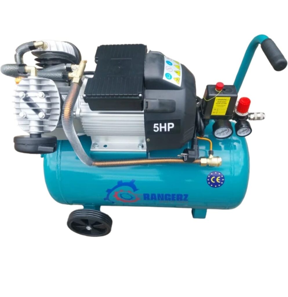 RANGERZ RS-1355LT 60L Piston Air Compressor | 5 HP | 8 Bar | 230V (T)