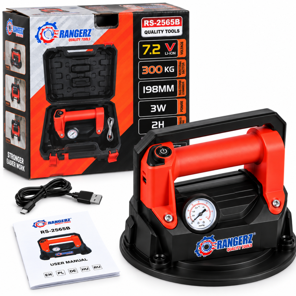 RANGERZ elektriline vaakumtõstuk 300 kg 7,2 V 198 mm RS-2565B