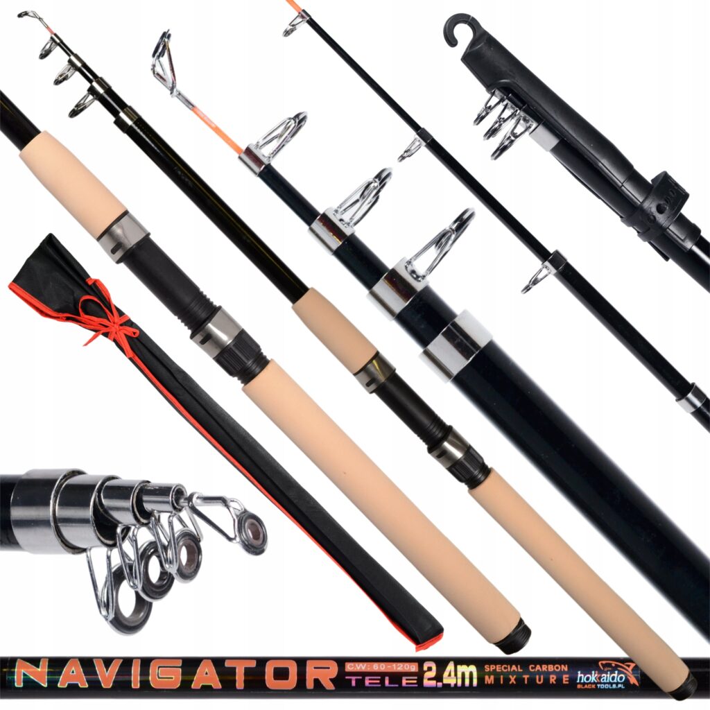HOKKAIDO Navigator teleskoopõngeritv 2,4 m 60–120 g W11013