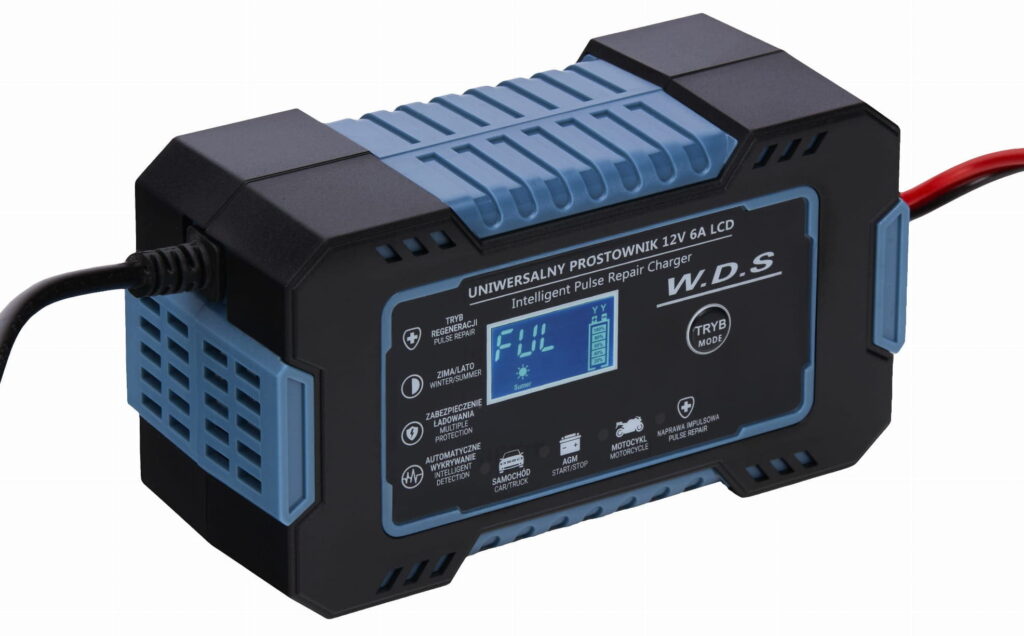 Universaalne automaatne akulaadija 12 V / 6 A WDS2230