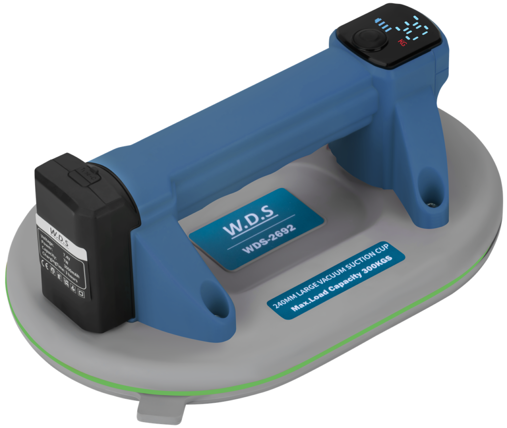Akutoitega vaakumtõstekupp 240 mm 300 kg USB-C WDS2692