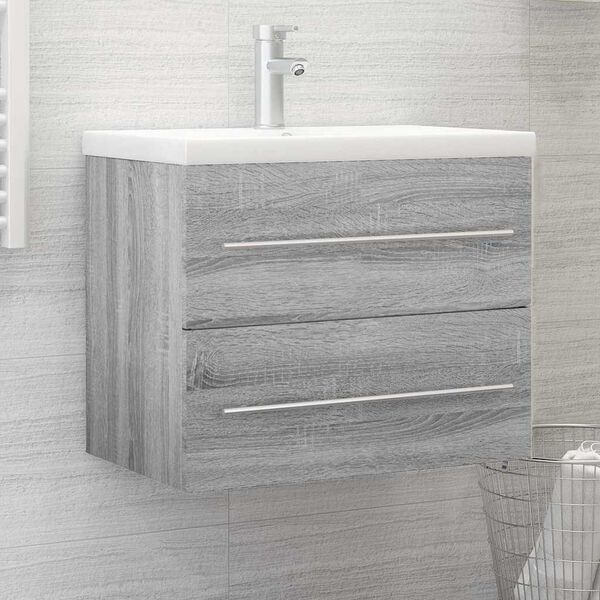 Valamukapp, hall Sonoma tamm, 60 × 38,5 × 48 cm, tehispuit