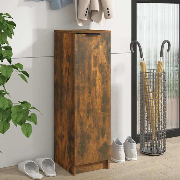 Jalatsikapp, suitsutatud tamm, 30 × 35 × 100 cm, tehispuit