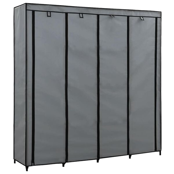 Garderoob 4 sektsiooniga, hall 175 × 45 × 170 cm