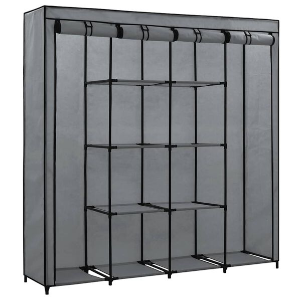 Garderoob 4 sektsiooniga, hall 175 × 45 × 170 cm