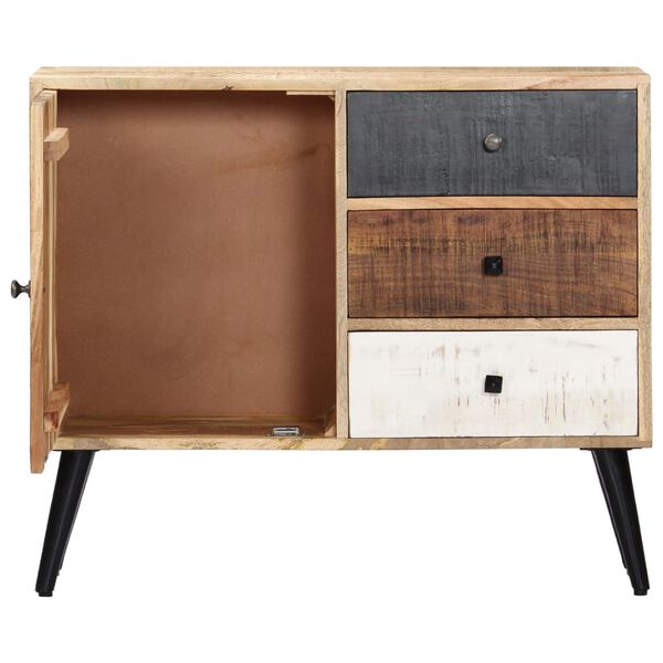 Puhvetkapp, 88 × 30 × 75 cm, toekas mangopuit